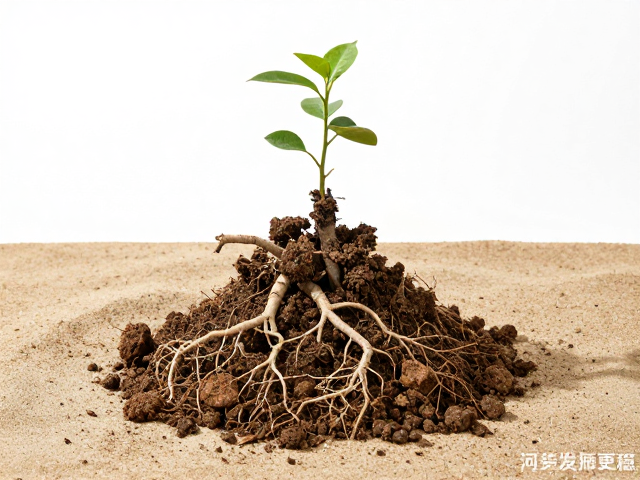 河沙介质对根系固定的物理优势