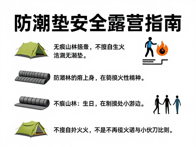 安全露营指南:无痕山林与防火规范