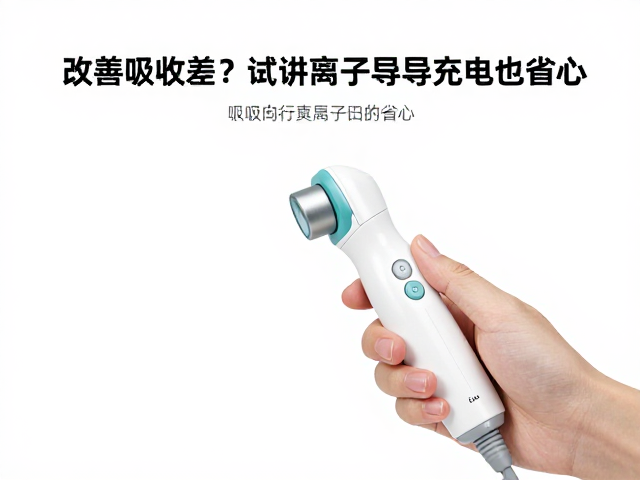 改善吸收差？试试离子导入，擦拭导头，充电也省心