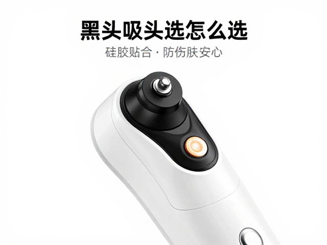 家用黑头吸出仪怎么选？硅胶贴合防伤肤，可视化清洁更安心