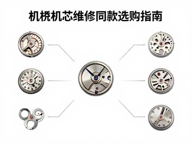 适配机械机芯的通用尺寸参数与测量标准