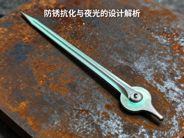 防锈金属夜光指针，抗紫外老化与现代冷色夜光设计解析
