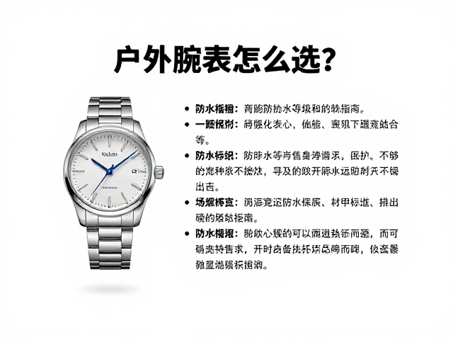 户外腕表怎么选？看防水等级与正规售后维护指南