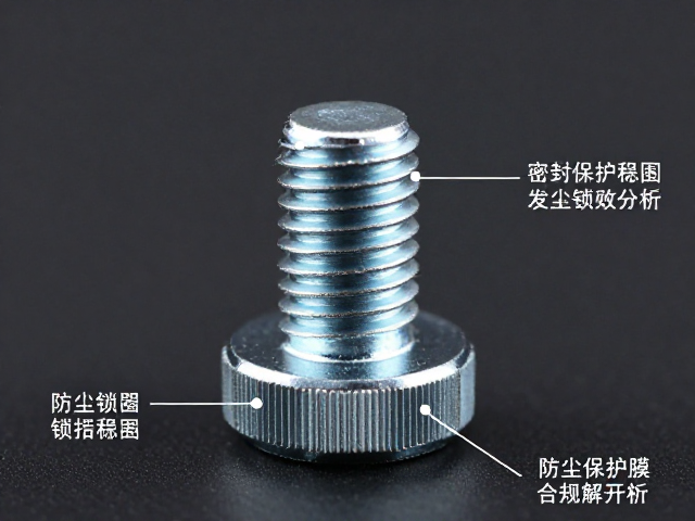密封螺纹底盖零件，螺纹锁紧稳固与防尘保护膜技术解析