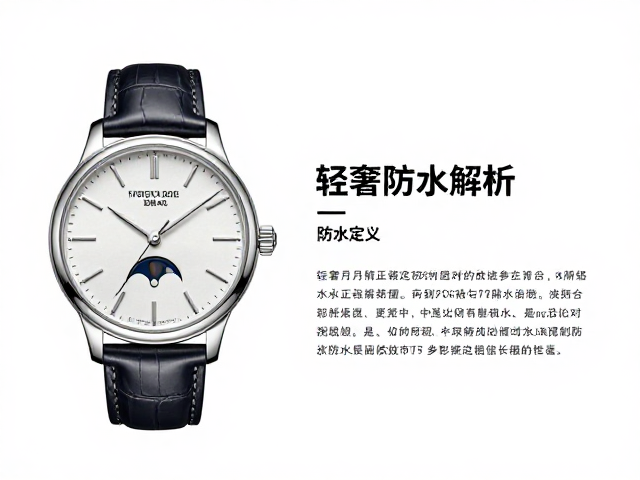 轻奢月相正装腕表防水等级解析，选对防水更耐用