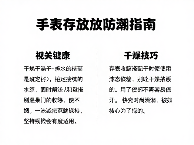 科学干燥与静态存储的核心技巧