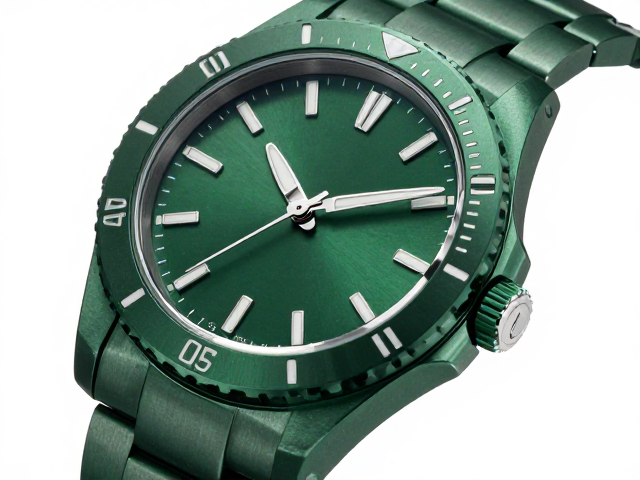 PVD工艺与墨绿色表的视觉张力