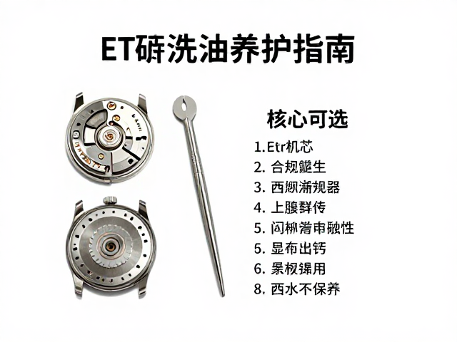 ETA机芯拆解洗油养护指南，腕表保养全解析