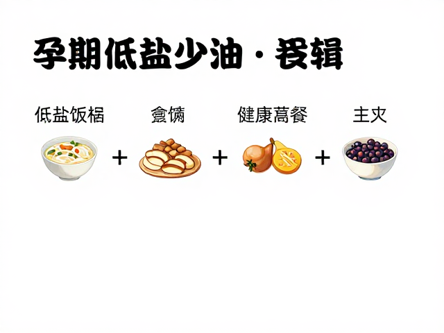 孕期低盐少油的核心逻辑与生理适应