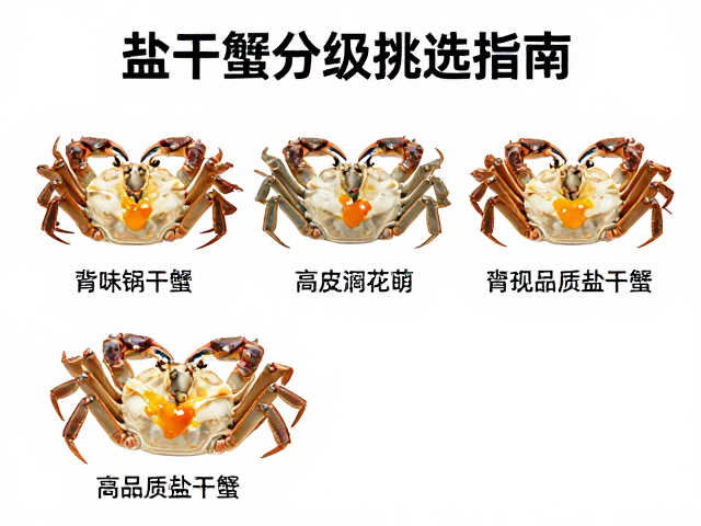 蟹黄与膏脂的留存状态