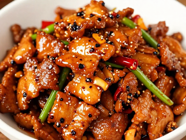 回锅肉成菜不红亮？麻辣做法关键在豆瓣酱，鲜香入味不发黑