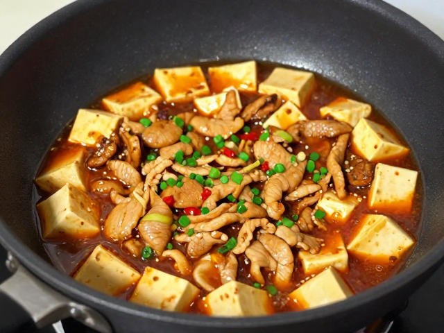 经典菜式实操：水煮肉片与麻婆豆腐的低脂改造