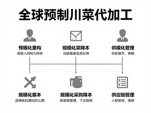 全球预制川菜代加工，规模化采购降本与供应链管理人才策略