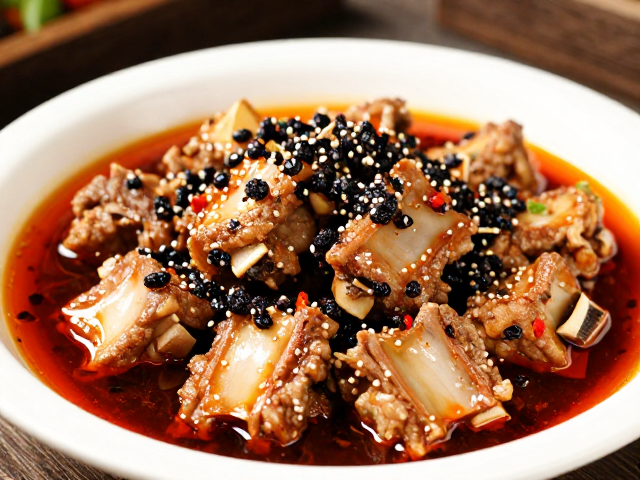 经典红油豆豉蒸排骨的制作技艺