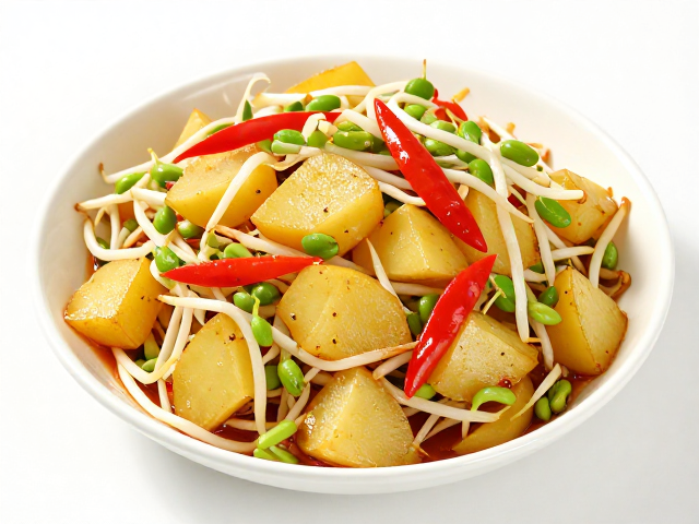 风味融合：香辣入味的一步