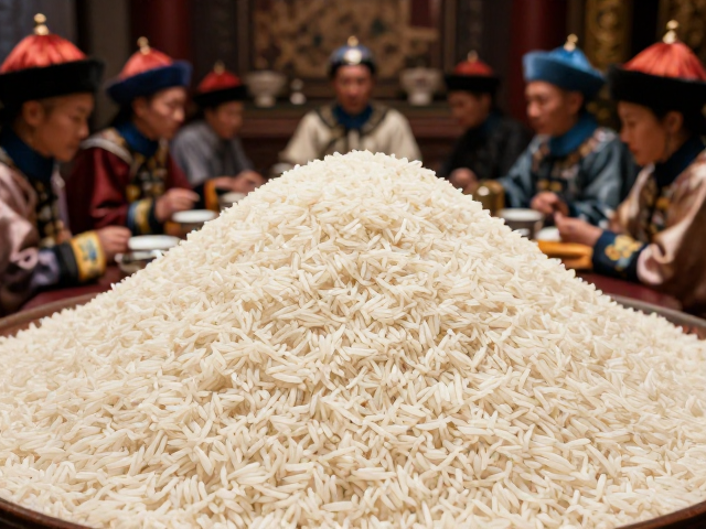 稻米主食在宴席结构中的从属与升华