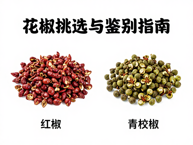 红花椒与青花椒的风味差异与适用场景