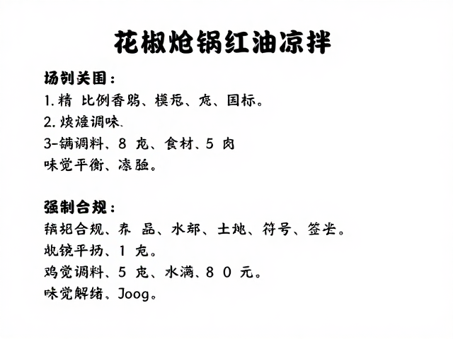 精准调味：比例量化与味觉平衡