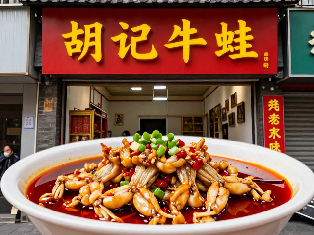 成都街头巷尾的烟火气,胡记牛蛙凭实力圈粉