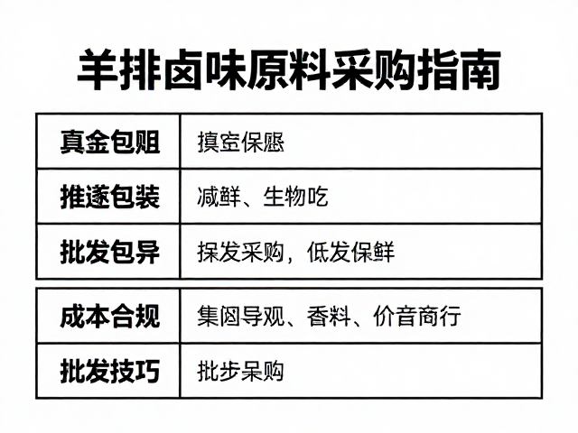 批发采购渠道与成本控制策略
