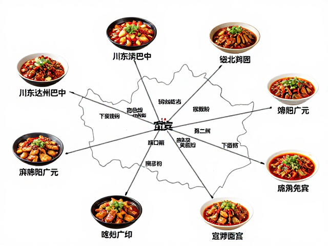 川南宜宾的麻辣先锋与长江上游美食版图