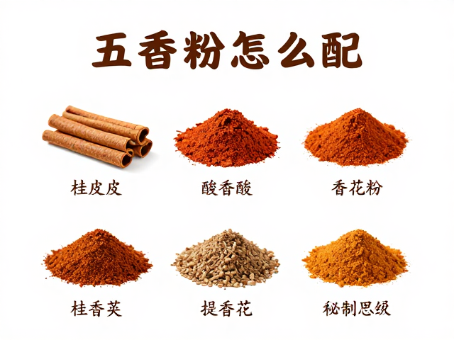 经典家庭五香粉配比方案