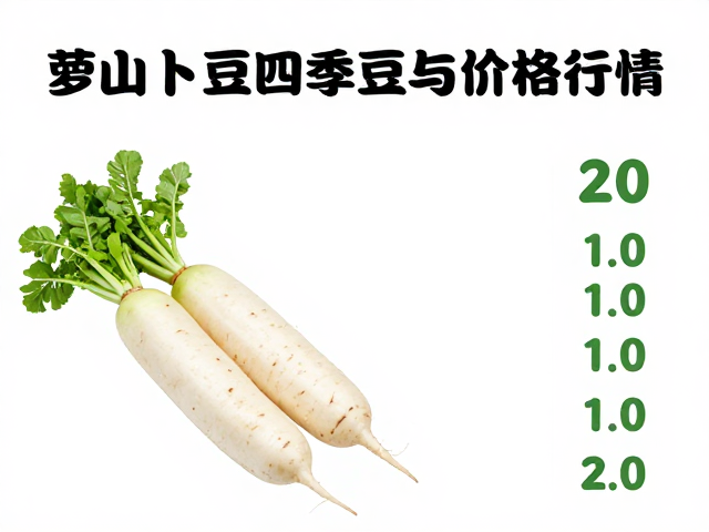 眉山农产品市场新鲜萝卜采购要点