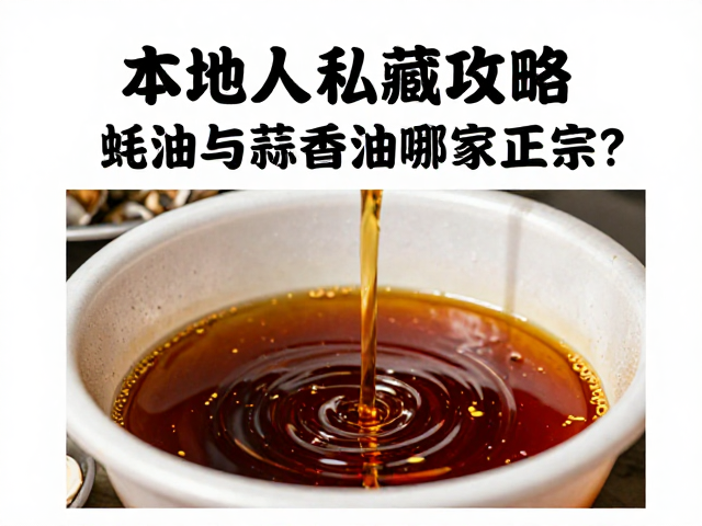 蚝油摊前的挑选门道