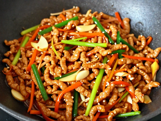 肉丝处理与“过油”技巧:锁住鲜嫩的关键