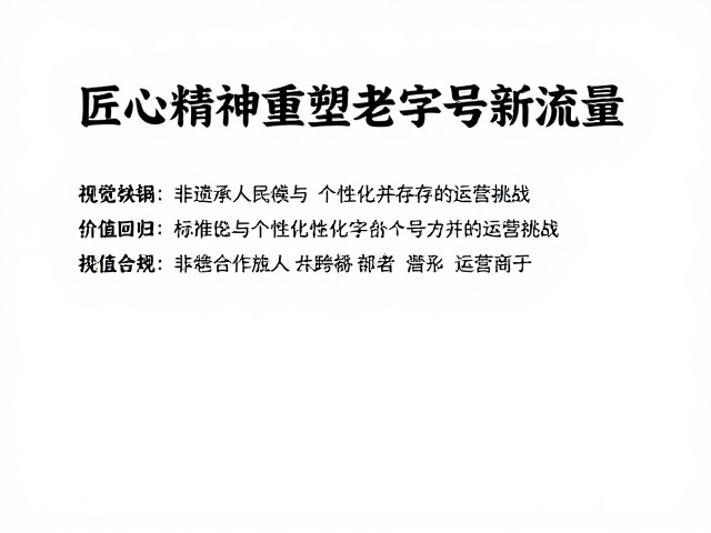 价值回归：标准化与个性化并存的运营挑战