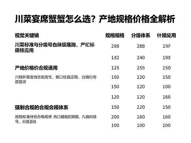 规格标准与分级体系的实操应用