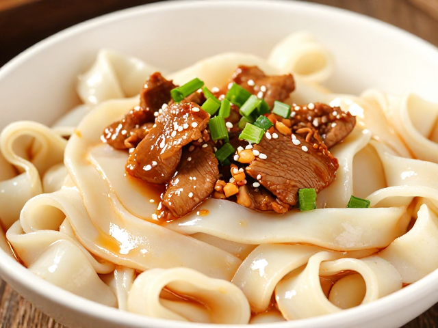 乐山甜水面的灵魂基底与肉类预处理