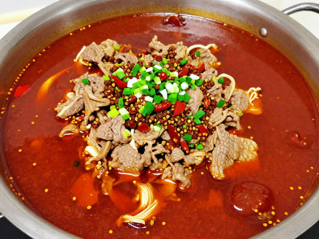 水煮牛肉食材预处理与刀工