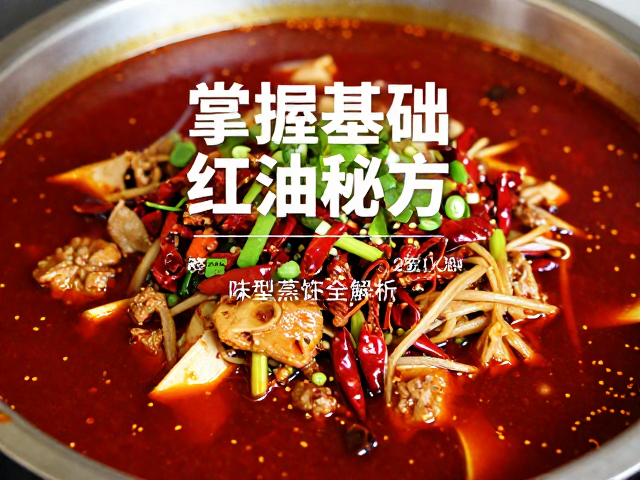 红油基底的风味构建与核心配比