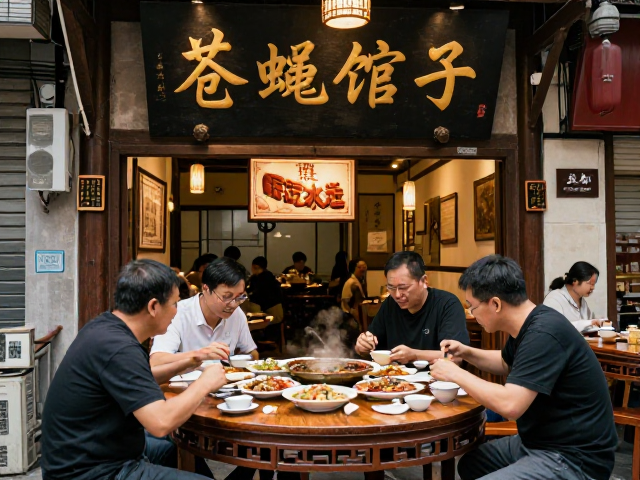 市井环境与用餐体验的真实切片