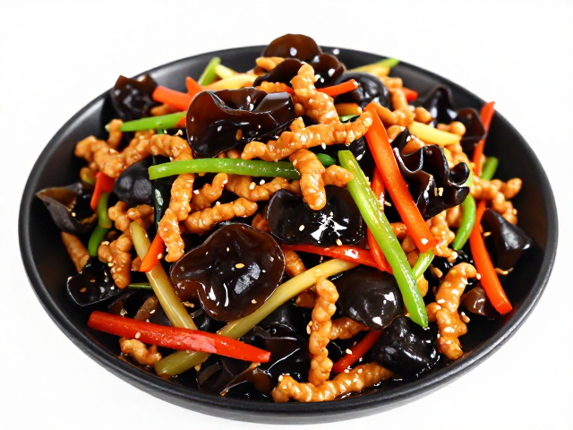 鱼香肉丝正宗做法，加木耳更爽口，在家复刻饭店美味