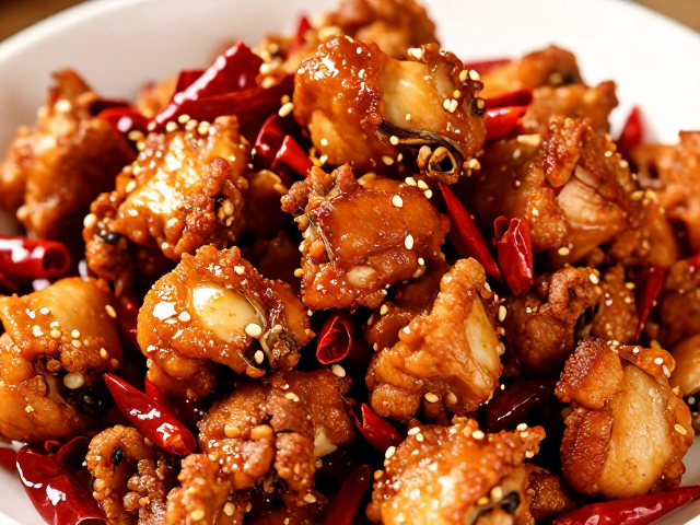 川菜辣子鸡正宗做法，熟油泼香绝技，麻辣酥脆零失败