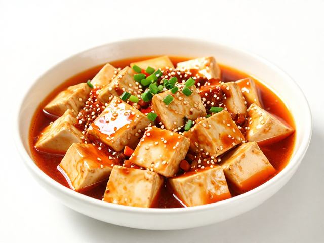 经典菜式:麻婆豆腐的纯素重构