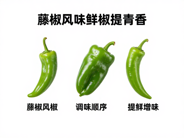 藤椒风味鲜椒提清香