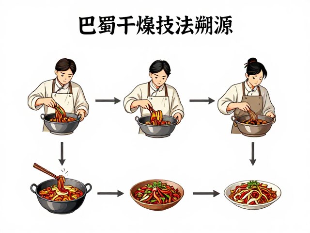 技法演变与现代干煸菜品的传承脉络