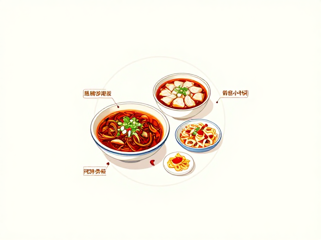 麻辣版图的差异化表达