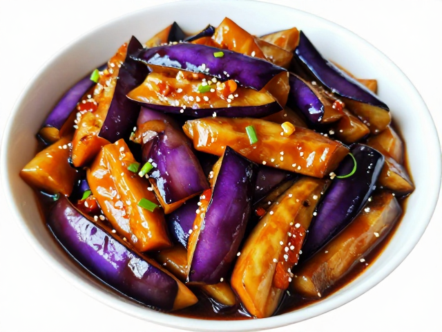 家常红烧茄子萝卜的浓郁风味