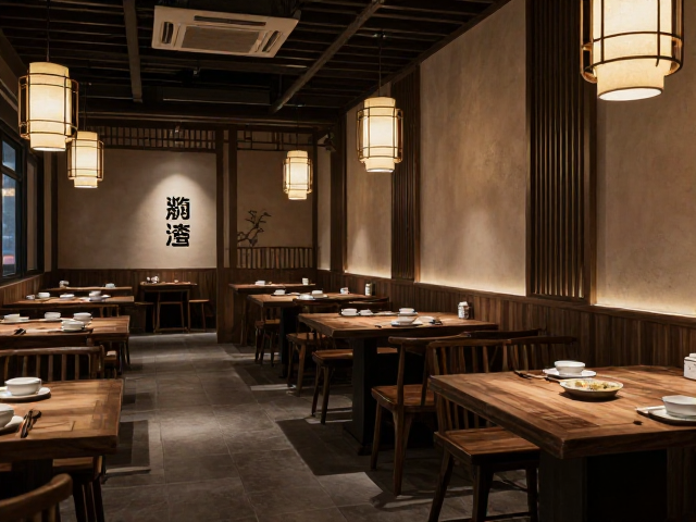 现代中式装修夜宵店短评，氛围感与美味并存的深夜食堂指南