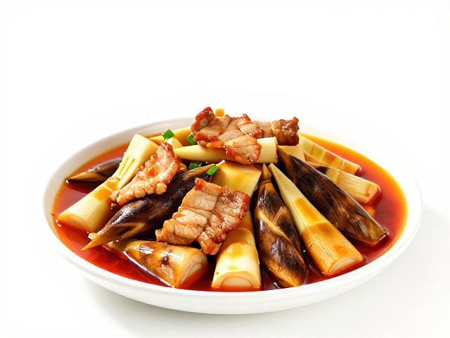 春笋回锅肉搭配红油厚味，冬季暖身必吃的美味佳肴