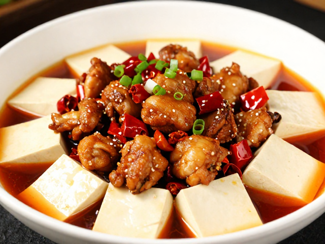 辣子鸡与豆腐的风味互补与搭配逻辑