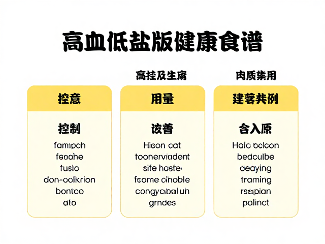 科学食用与血压管理的协同策略