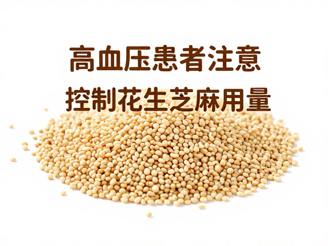 高血压饮食中花生与芝麻的隐形陷阱