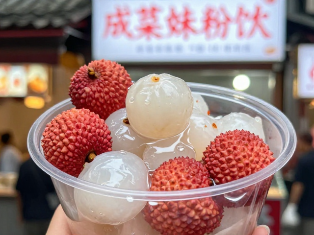 街头小食与夜市的荔枝新派演绎
