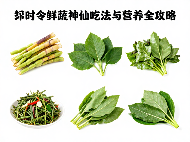 红薯叶的营养密度与防老火候：急火快炒与蒜香提味的关键