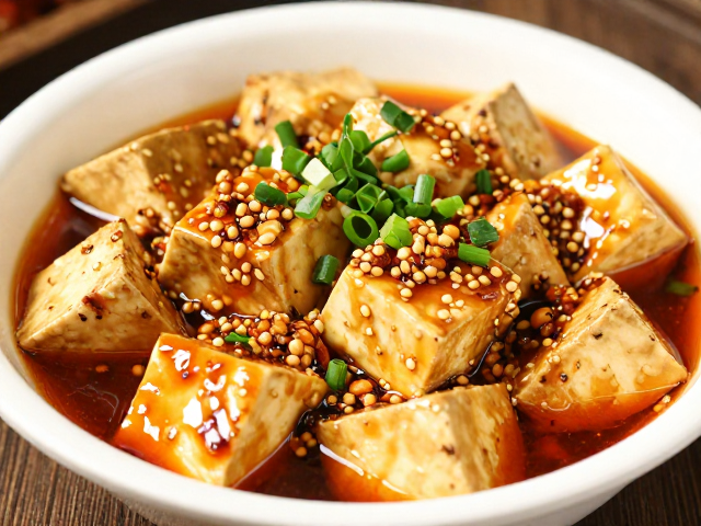 内江亮油麻婆豆腐的风味灵魂